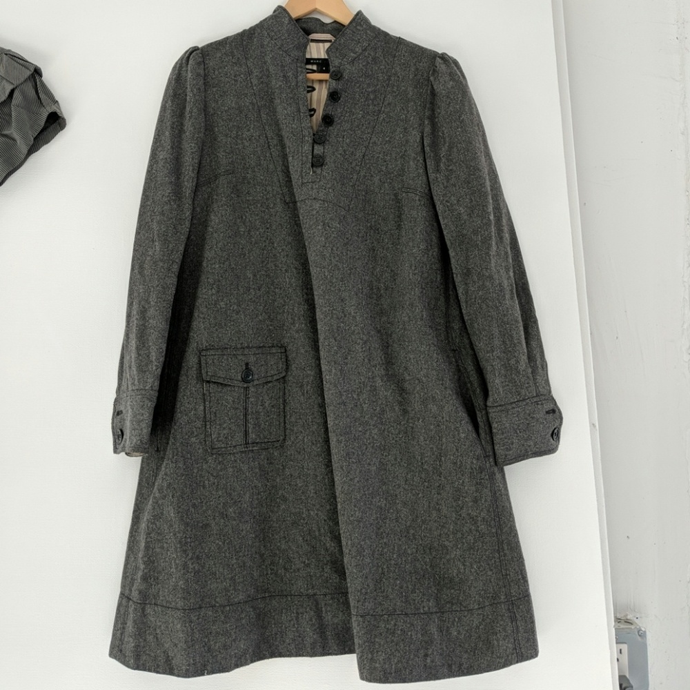 Marc Jacobs Wool Shirt Dress
